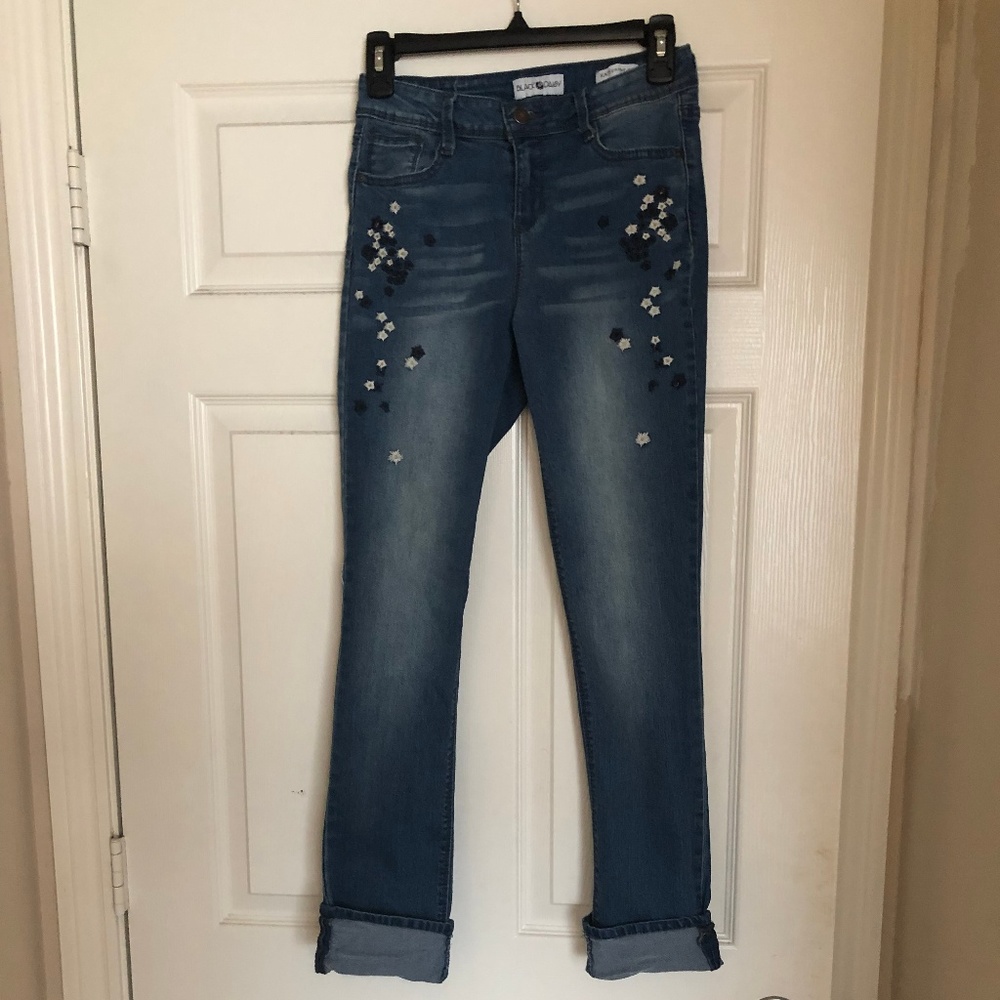 Black Daisy Jeans